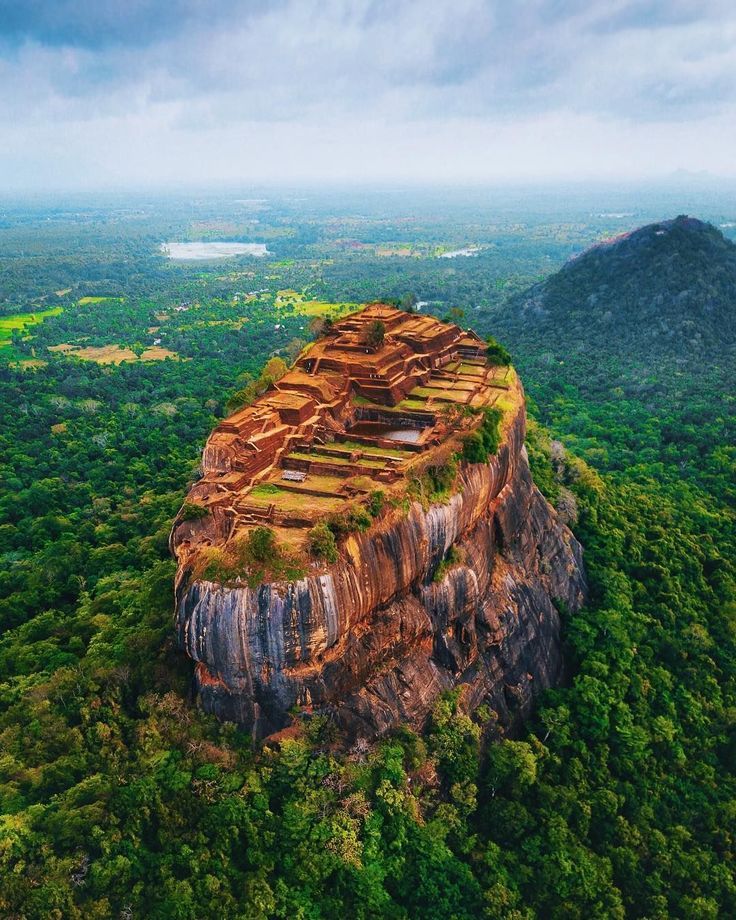 Sigiriya rock fortress, a UNESCO site in Sri Lanka